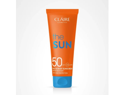 Солнцезащитный крем для лица и тела водостойкий SPF50