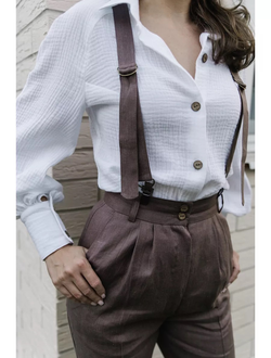 Подтяжки (коричневый)