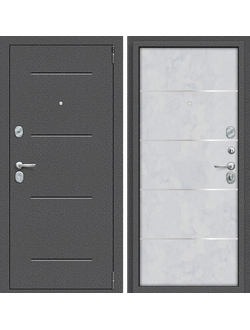 ДС Porta R-2 104/П50 Snow Art IMP-6/Антик Серебро (толщена 80мм ) толщена понесли  МДФ-6 мм (м 01) ( ПРОВЕРЕНО  )