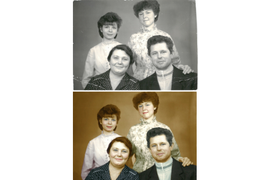 Ретушь и восстановление поврежденных фото