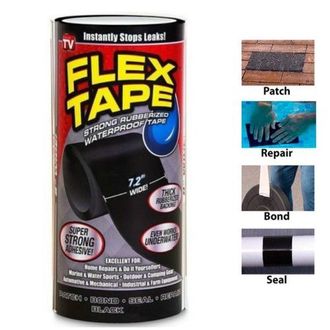 Сверхсильная клейкая лента Flex Tape 7.2" оптом