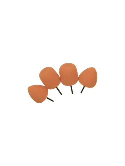 Полировальная насадка для гибкого вала (овал, конус) антиголограммная - комплект 4 шт. Au-33510