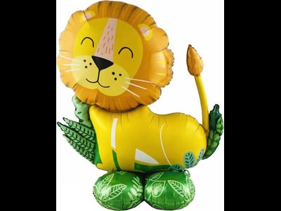 Шар 3D (34''/86 см) Фигура на подставке, Лев