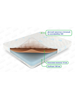 Матрас ортопедический беспружинный Санта