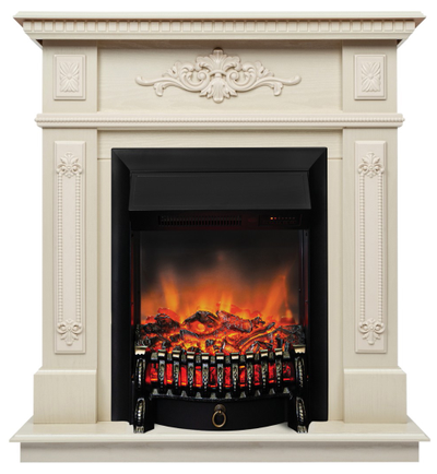 Электрокамин Lilian WT с очагом Fobos RC