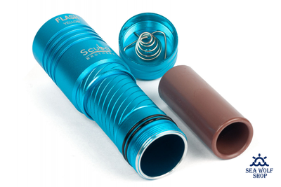 Фонарь подводный Scuba Brothers Flash BLUE 2000Lm L2, теплый белый