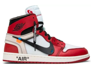 Air jordan 1 x off white red hot sale