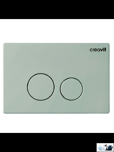 Унитаз CREAVIT FREE Set Nile Green Mat c инсталляцией - комплект с сиденьем микролифт, клавишей Terra Nile Green (FE322-11NY00E-0000+GR5003.01+GP9002.09 + KC0903.01.2000E)