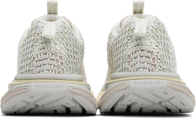 Balenciaga 3XL Fishnet Eggshell