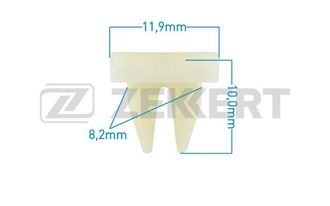 КЛИПСА КРЕПЕЖНАЯ ZEKKERT BE-1233