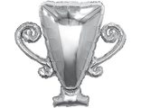 Шар (36''/91 см) Фигура, Кубок Чемпиона, Серебро, 1 шт. в уп