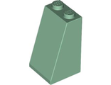 Slope 75 2 x 2 x 3 - Solid Studs, Sand Green (3684c / 6134275)