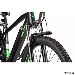 Электровелосипед Eltreco XT 850 Pro серо-зеленый