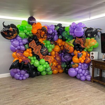 Фотозона из шаров &quot;Halloween&quot;