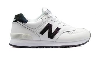 New Balance 574 Белые кожа женские (36-41) S236