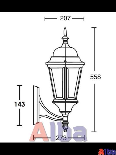 Astoria 401 2L BG Парковый светильник
