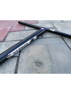 Руль Комета Х Ячей Oversize V2 Darkside Чёрный Глянец