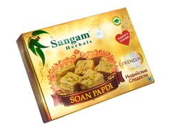 Индийская халва Soan Papdi "Премиум" Sangam Herbals, 250 гр