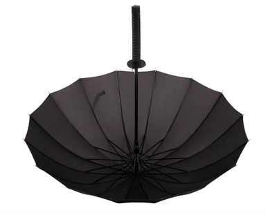 Зонт-трость Меч Самурая 16 спиц (полуавтоматический)