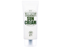 DERMA FACTORY Houttuynia Cordata 65% Sun Cream Солнцезащитный крем с экстрактом цветка хауттюйнии (50 г)