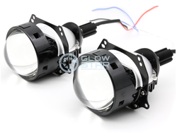 Светодиодные билед модули Aozoom A5+ Bi-Led 2020, 3.0 дюйма, 35w, 9-16v, крепление 3R и винтом, драйвер встроенный (комплект, 2шт)