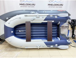 Ривьера Компакт 2900 НДНД светло-серый/синий комби - MNELODKU.RU