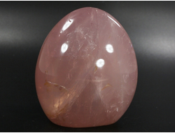 Кварц розовый, полировка стоячая, Мадагаскар (81*66*44 мм, 398 г) №35616