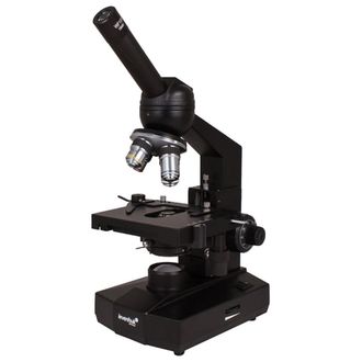 Микроскоп лабораторный LEVENHUK 320, 40–1600 кратный, монокулярный, 4 объектива, 18273