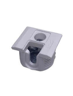 Эксцентрик Titus System 6 Side-entry 16мм, шлиц сверху/сбоку, белый