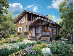 Дом с тремя спальными комнатами ПБ-04, 178 м2