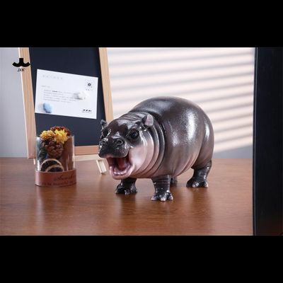 Большой бегемотик Му Денг - Коллекционная ФИГУРКА 1/6 MooDeng Plus Static Animal Model (JXK285) - JXK