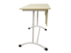 Стол ученический МЕГА двухместный, регулируемый, с экраном ЛДСП
