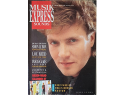 Musikexpress Sounds Magazine January 1987 Simon Le Bon Иностранные музыкальные журналы, Intpressshop