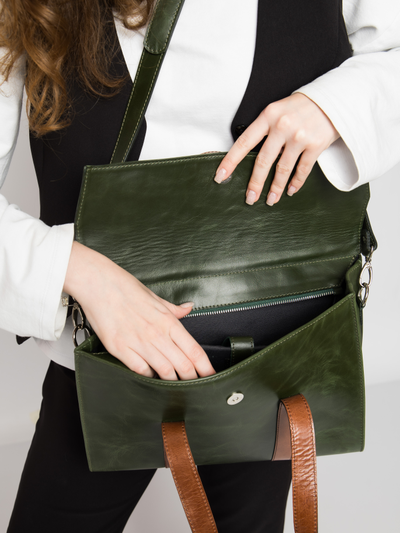 Деловой портфель Siena Premium green (арт. 5075-11)