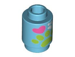 Брики круглые декорированные