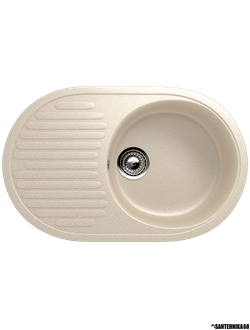 Мойка из искусственного камня Ulgran U-107 (730х455 мм)