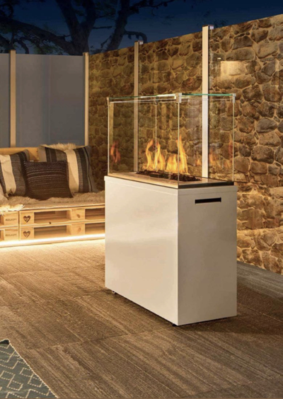 Уличный очаг газовый