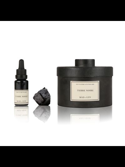 MAD et LEN ароматизированные камни лавы + аромат для дома TERRE NOIRE