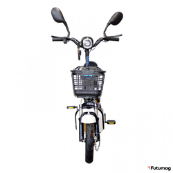 Электромопед GreenCamel Тайфун 400 (400W 48V12Ah ) быстросъем Белый