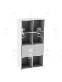 СТЕЛЛАЖ ВЕРТИКАЛЬНЫЙ 8 С ДВЕРЦАМИ