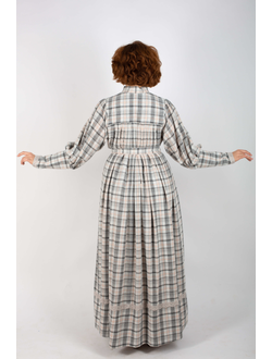 Платье "Поморское" в клетку
