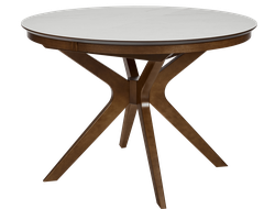 Стол Самурай круглый раскладной 100/100(135)/76 или 110/110(150)/76 см