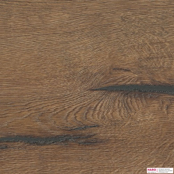 Декор ламината Haro Tritty 100 Дуб Италика дымчатый 530327 структура