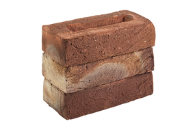 Кирпич ручной формовки Петровский Узорный 1НФ 250х120х65