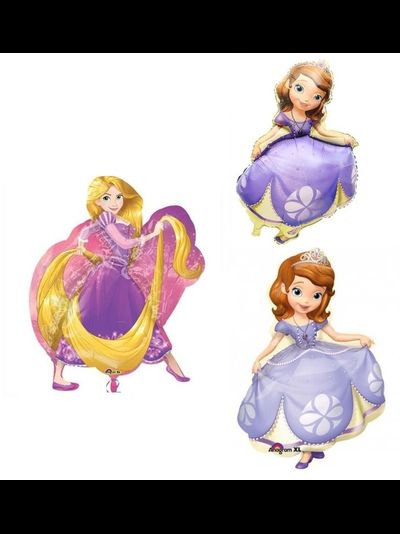 шар с гелием 64 см София (на выбор)