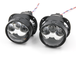 Билед модули Aozoom A29 2025 2.5 дюйма, 4 чипа, 5500K, 12V, 37W/64W, съемное гаечное крепление (комплект, 2шт)