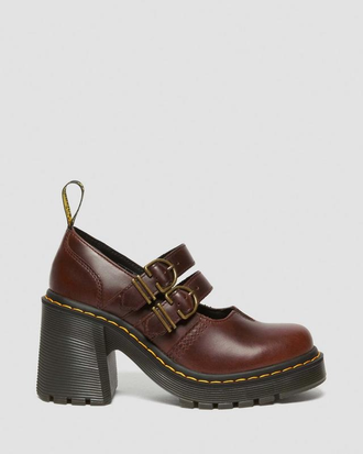 Ботинки Dr. Martens Heel Eviee Dark Brown