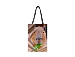 Сумка-шоппер вертикальная Капибара, Kapibara-san №45