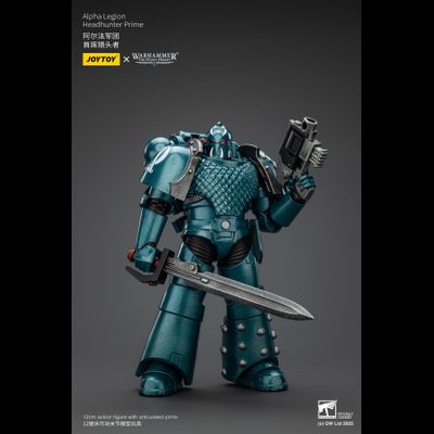 Охотник за головами Альфа-легиона (Warhammer Horus Heresy) - КОЛЛЕКЦИОННАЯ ФИГУРКА 1/18 Alpha Legion Headhunter Prime (JT01413) - JOYTOY