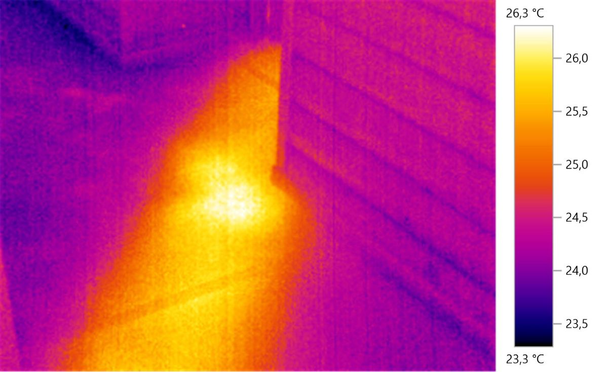Поиск протечки в системе теплого пола в стяжке в жилом доме